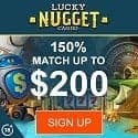 Lucky Nugget - CA$200 bonus